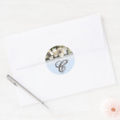 20 - 1.5 Envelope Seal Beach Zee Mason Jars Ocean Ronde Sticker (Envelop)