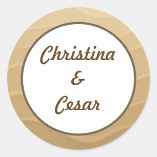 20 - 1,5" Favoriser Stickers Coquillages sur la pl