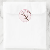 20 - 1,5-inch envelopzegel WT Cherry Blossom Ronde Sticker (Tas)
