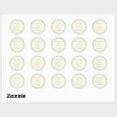 20 - 1,5-inch Stickers voor favoriete damast Paris (Vel)