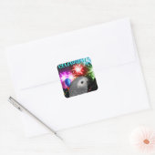 20 African Grey Stickers (Envelop)