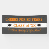 20 ANS ! ! Bannière de réunion de classe de célébr (Horizontal)