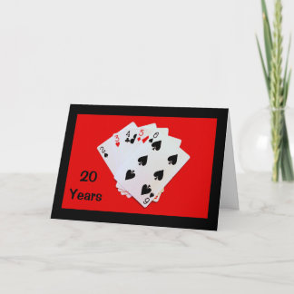20 Ans, C'est Important ! Carte d'anniversaire