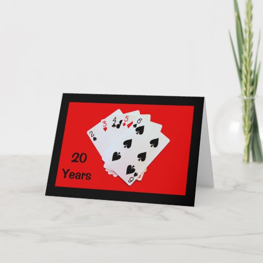 20 Ans, C'Est Une Grosse Affaire ! Carte Anniversa (Devant)