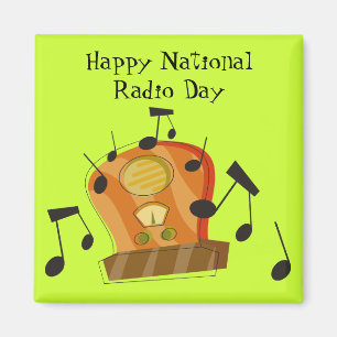 20 augustus, nationale radiodag magneet