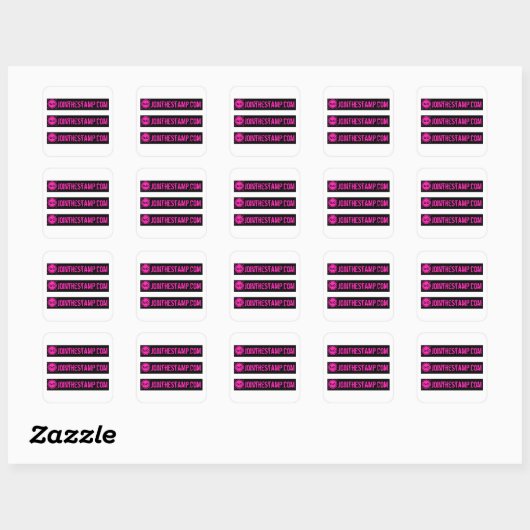 20 autocollants (Feuille)
