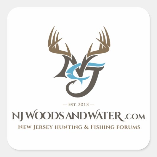 20 autocollants avec logo NJWAW (Devant)