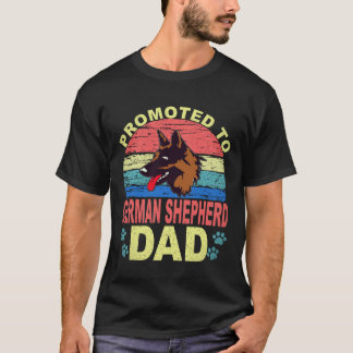 20 Bevorderd tot Duitse Herders Vader Duitse Herde T-shirt