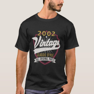 20 dagen na geboorte Mannen 20e dag 2002 T-shirt