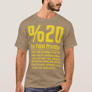 20 De laatste Alt-grens Roufxis T-shirt