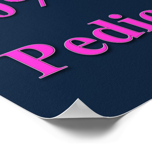 20% de réduction sur la pédicure Poster Matte (Coin)