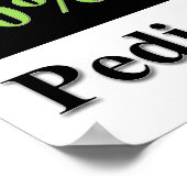 20% de réduction sur la pédicure Poster Matte (Coin)