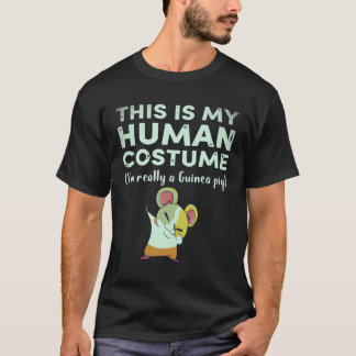 20 Dit Is Mijn Mensen Kostuum Ik Ben Echt Cavia Ha T-shirt