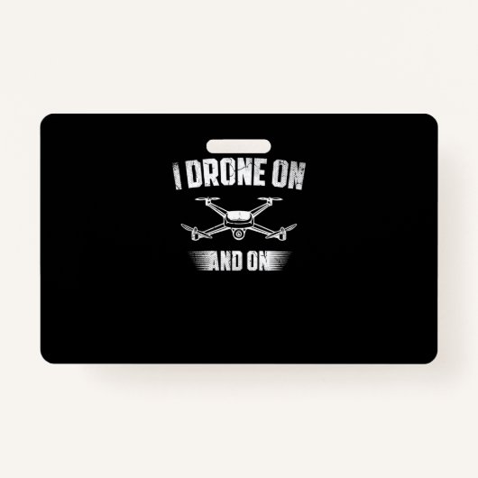 20.Drones voor een dronepiloot Badge (Voorkant)