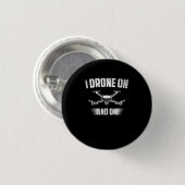 20.Drones voor een dronepiloot Ronde Button 3,2 Cm (Voorkant /achterkant)