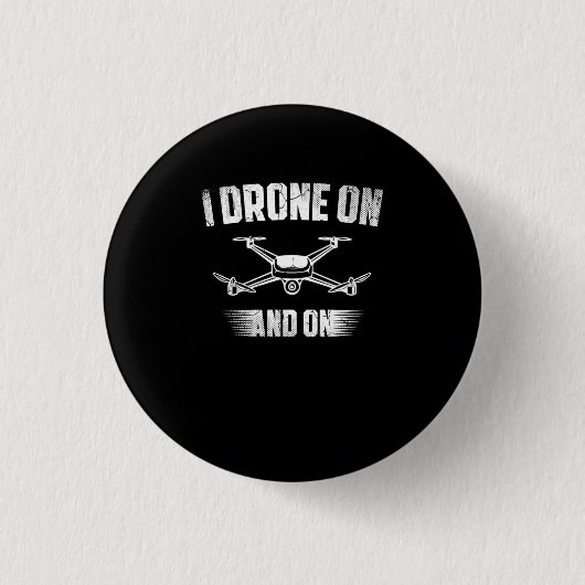 20.Drones voor een dronepiloot Ronde Button 3,2 Cm (Voorkant)