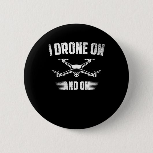 20.Drones voor een dronepiloot Ronde Button 5,7 Cm (Voorkant)