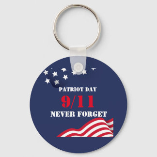 20 e Jubileum 9/11 Neve Vergeet T-Shirt Sleutelhanger