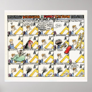 20 Eenvoudige stappen naar een grappig Poster voor