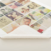20 Fotocollage gepersonaliseerd Sherpa Deken (3/4)