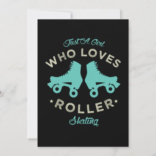 20.Grappig, gewoon een meisje dat van rolschaatsen Save The Date (Voorkant)