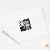 20 Happy Birthday gepersonaliseerde robot Stickers (Envelop)