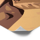 20-inch x16-inch Gila Monster Poster (Hoek)