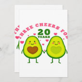 20 jaar bruiloft| cadeau voor man (Voorkant / Achterkant)