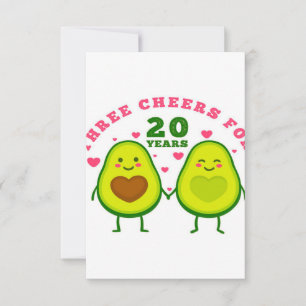 20 jaar huwelijksverjaardag cadeau van man RSVP c