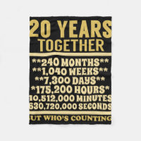 20 Jaar Jubileum T Shirt 20ste huwelijkscadeau Cou