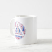 20 jaar Sober Koffiemok (Voorkant links)