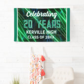 20 jaar vieren! Green Class Reunion banner (Insitu)