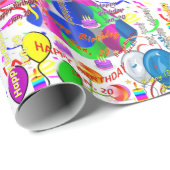 20 januari, cadeaupapier voor thuisdag (Rol Hoek)