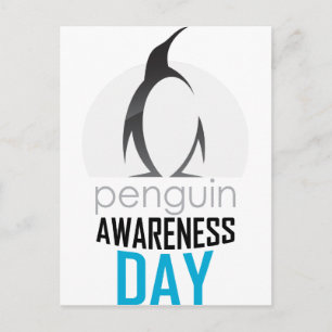 20 januari - Pinguïn Awareness Day Briefkaart