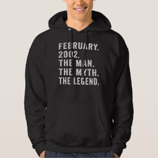 20-jarige verjaardag geeft het Man Myth Legend Hoodie