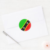 20 kleine stickers Saint Kitts & Nevis (Envelop)