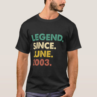 20 Legende sinds juni 2003 20ste T-shirt