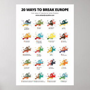 20 manieren om Europa te breken Poster