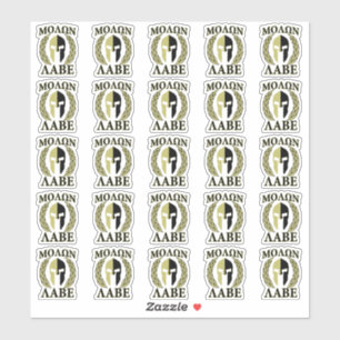 20 Molon Labe Spartan Warrior Laurels Sticker