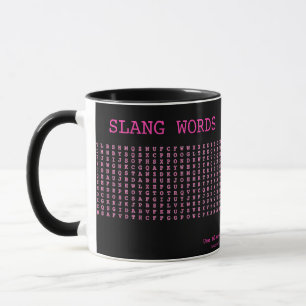 20 mots d'argot mignons Mot de recherche Mug