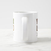 20 oz Custom Grote Reus Mok met Logo Geen Minimum (Achterkant)