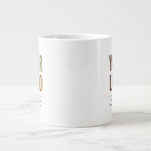 20 oz Custom Grote Reus Mok met Logo Geen Minimum (Voorkant)