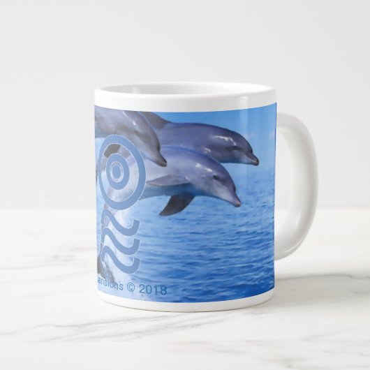 20 OZ Dolphin Mug (Devant droit)