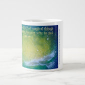 20 oz. Koffie-Mok, Art-Mok, duif Grote Koffiekop (Voorkant)