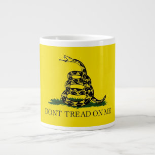 20 oz. Koffie Mok met Gadsden vlag-Dont-loopband o