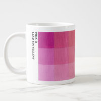20 oz Roze x Lood Tin Geel Mok