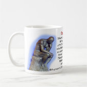 20 Pensées profondes - ciel et mug (Gauche)