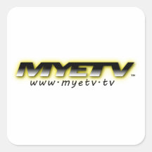 20 petits autocollants de MYETV imperméables