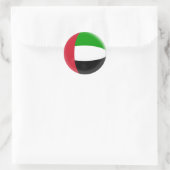20 petits autocollants drapeau des Émirats arabes  (Sac)