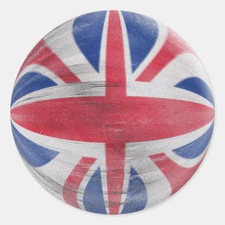 20 petits autocollants drapeau en détresse Union J